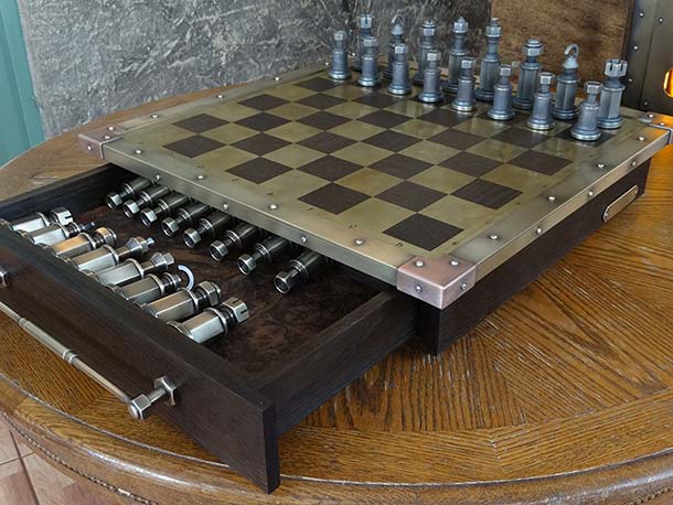 Brass chess Brass chess